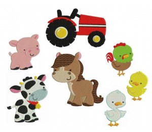 Stickserie Bauernhof 2